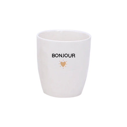 Gobelet message - Bonjour