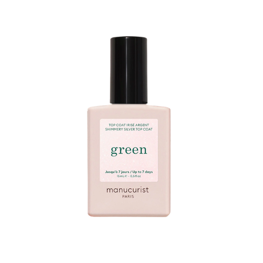 Manucurist - Top Coat Irisé Argent Green™