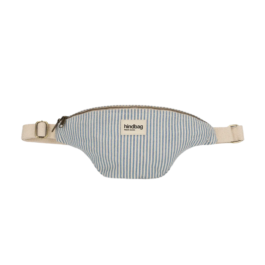 Hindbag - Sac Banane Rayures bleu