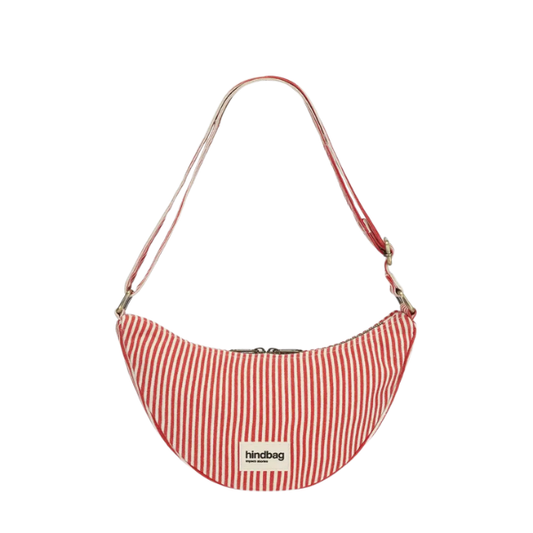 Hindbag - Sac Andréa Rayures rouge