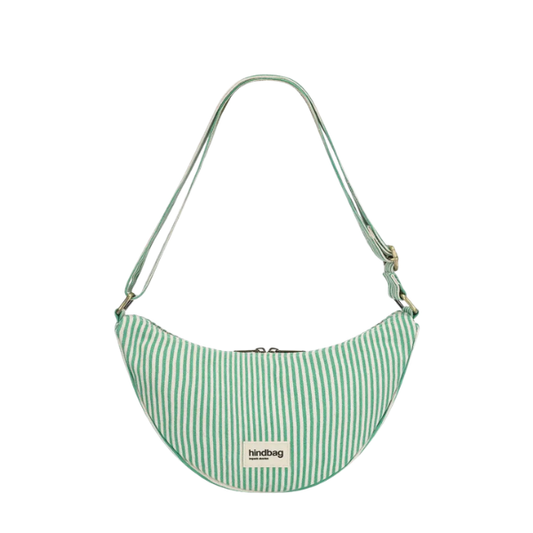 Hindbag - Sac Andréa Rayures vert