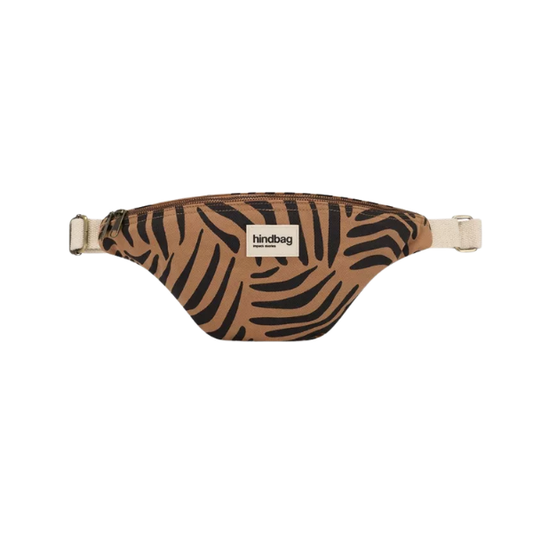 Hindbag - Sac Banane Zèbre cannelle