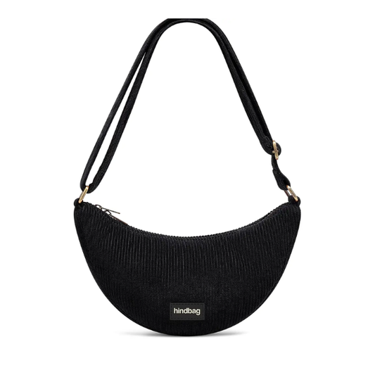 Hindbag - Sac Andréa velours noir