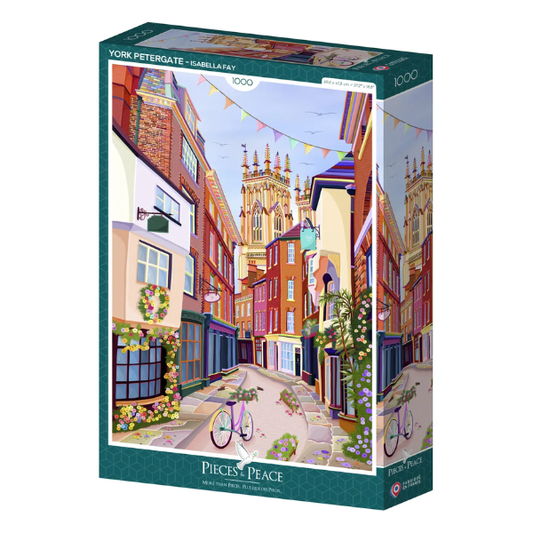 Puzzle Pieces&Peace 1000 Pièces - York Petergate