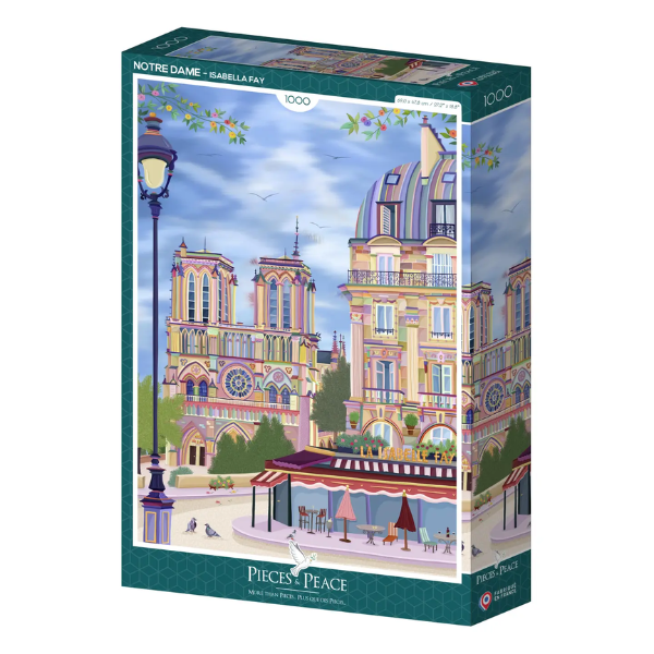 Puzzle Pieces&Peace 1000 Pièces - Notre Dame