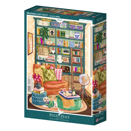 Puzzle Pieces&Peace 1000 Pièces - Coin Lecture Douillet