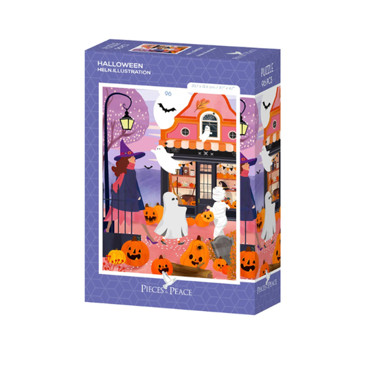 Pièces and Peace - Mini-Puzzle 96 pièces - Halloween