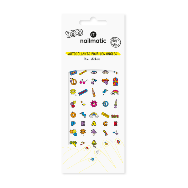 Nailmatic - Stickers ongles - Années 70