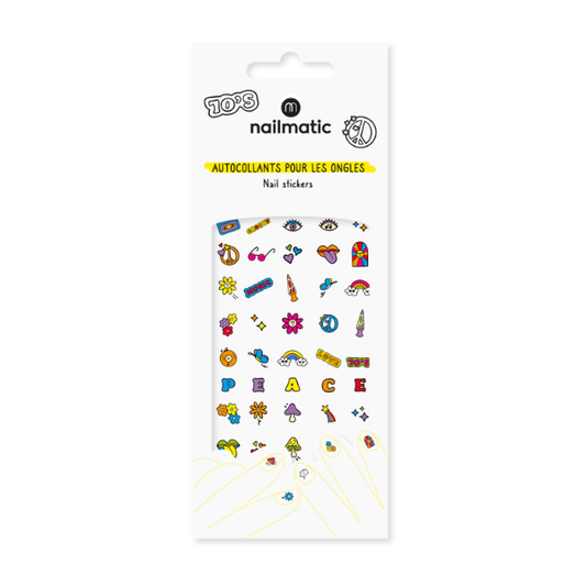 Nailmatic - Stickers ongles - Années 70