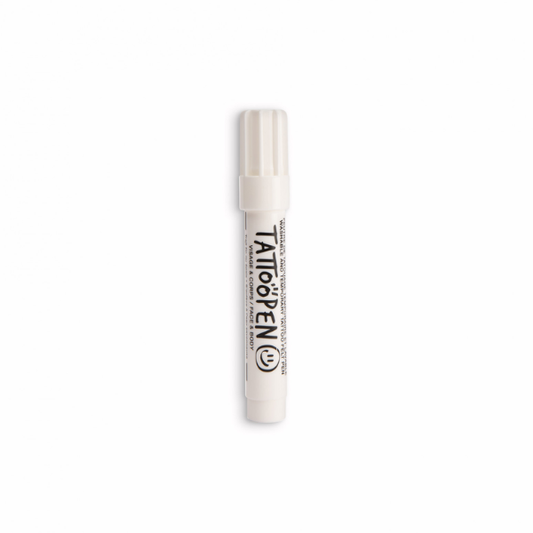 Nailmatic - Feutre de tatouage temporaire Tattoopen - Blanc