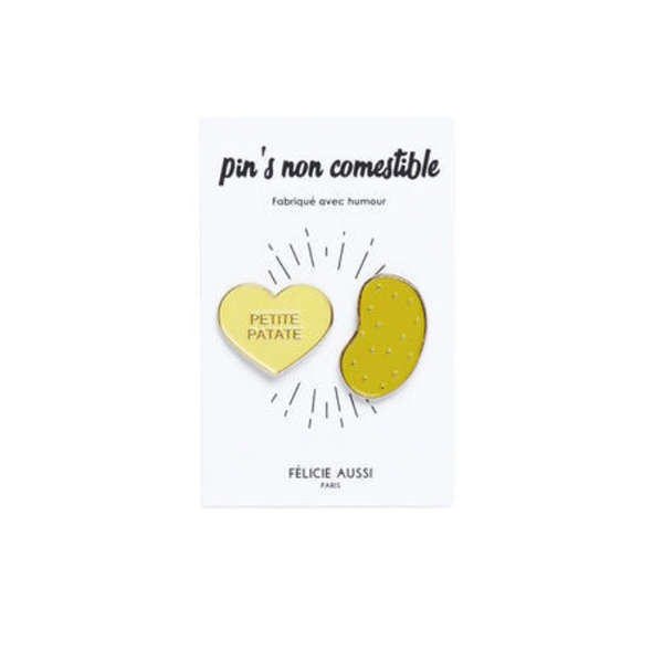 Félicie Aussi - Duo de Pin’s à partager - Patate