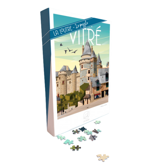 La loutre - Puzzle Vitré - 1000pcs