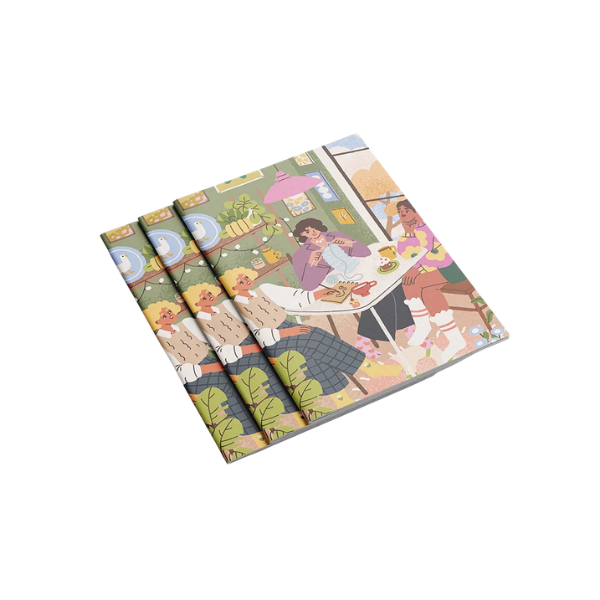 Carnet de notes A6 - Les copines
