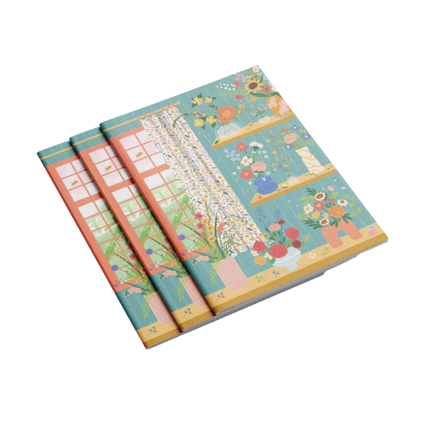 Carnet de notes A5 - Flower Addict