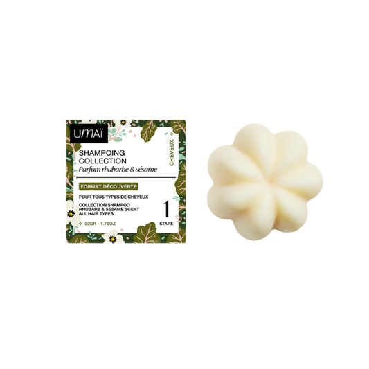 Umaï - Shampoing Solide Collection – Rhubarbe & Sésame