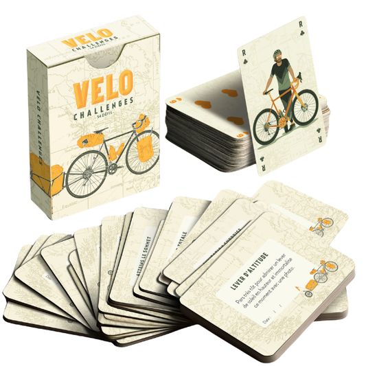 Aventura éditions - Jeu défis à Vélo