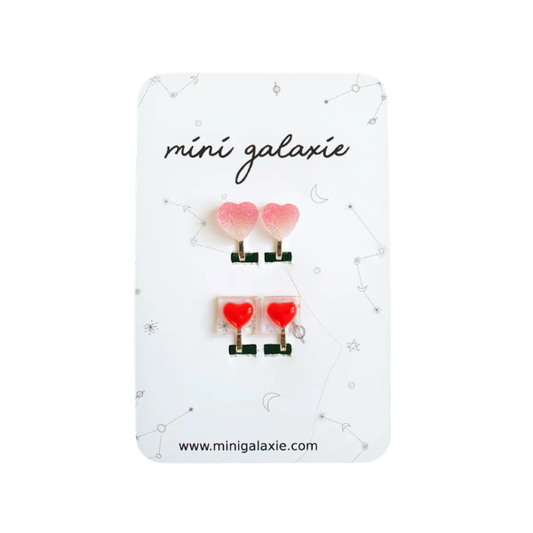 Boucles d'oreilles Clips - Coeurs