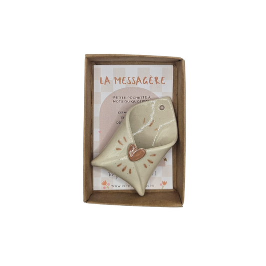 La Messagère – Mini pochette à mots doux