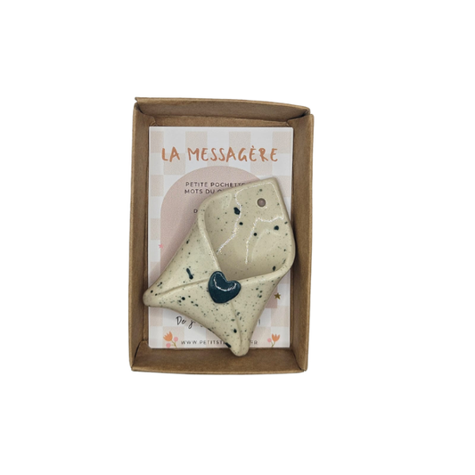 La Messagère – Mini pochette à mots doux