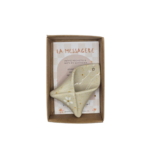 La Messagère – Mini pochette à mots doux