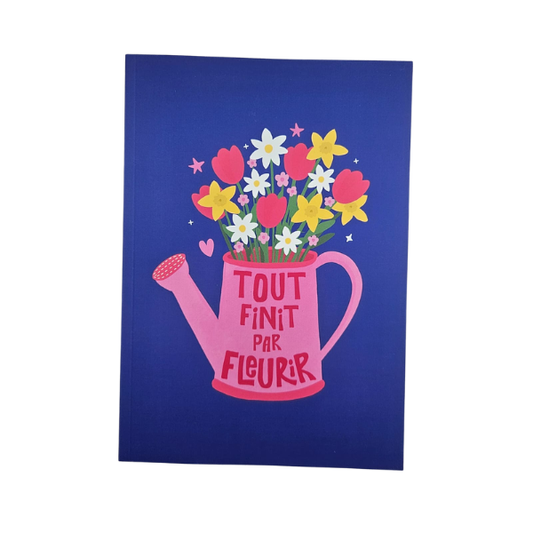 Petit Coq - Carnet A5 Fleurir