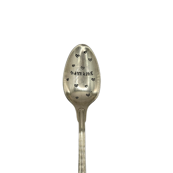 Cuillère gravée - Marraine