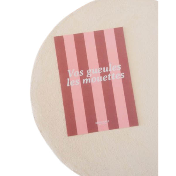 Breizh Club - Carte Vos gueules les mouettes