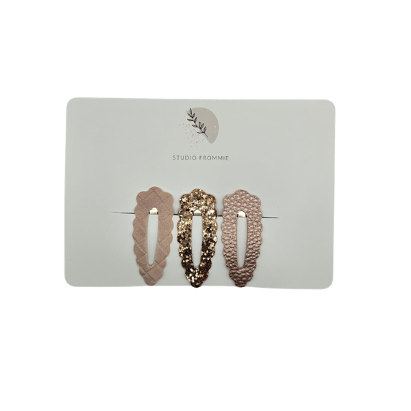 Studio Frommie - Lot de 3 barrettes enfants