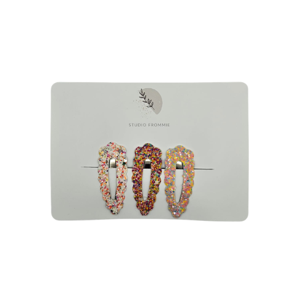 Studio Frommie - Lot de 3 barrettes enfants