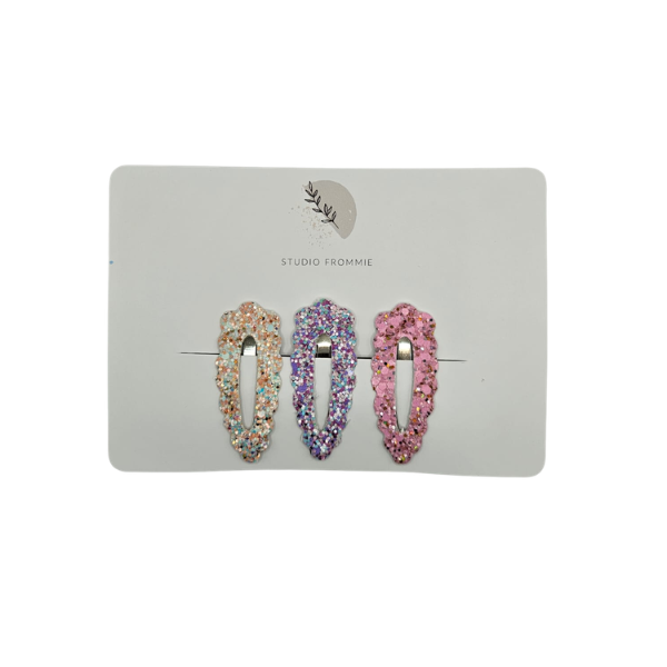 Studio Frommie - Lot de 3 barrettes enfants