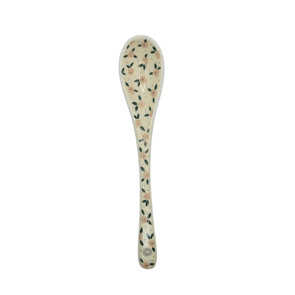 Cuillère en porcelaine - Fleurs
