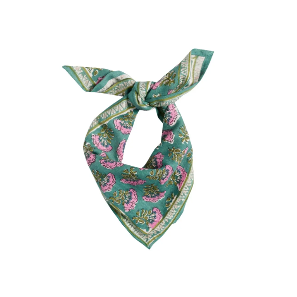 Bonheur du jour - Petit foulard - Namaste Vert
