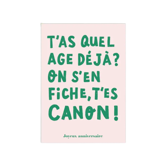 MY 365 - Carte postale - Rio Soley - T'es canon