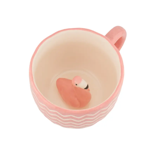 Mug surprise - Flamant Rose
