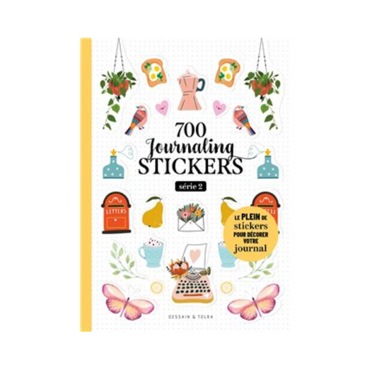 700 journaling stickers - série 2