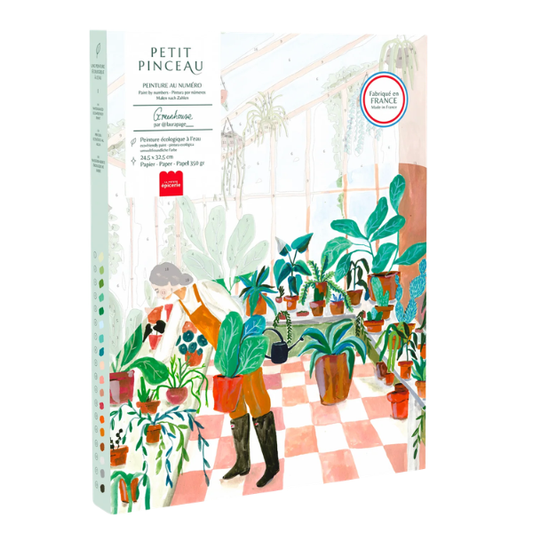 Peinture à Numéro Petit Pinceau - Greenhouse