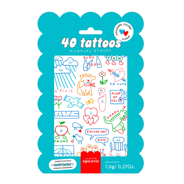 La petite épicerie – Pochette de Tattoos - Samuel Eckert