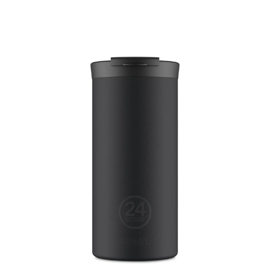 24 Bottles - Gobelet de Voyage | Noir smoking - 600 ml