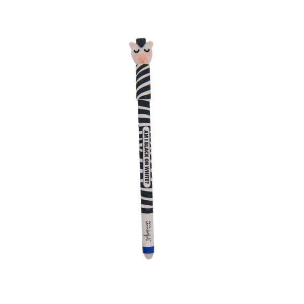 Stylo effaçable Mr. Wonderful - Zèbre