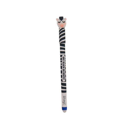 Stylo effaçable Mr. Wonderful - Zèbre