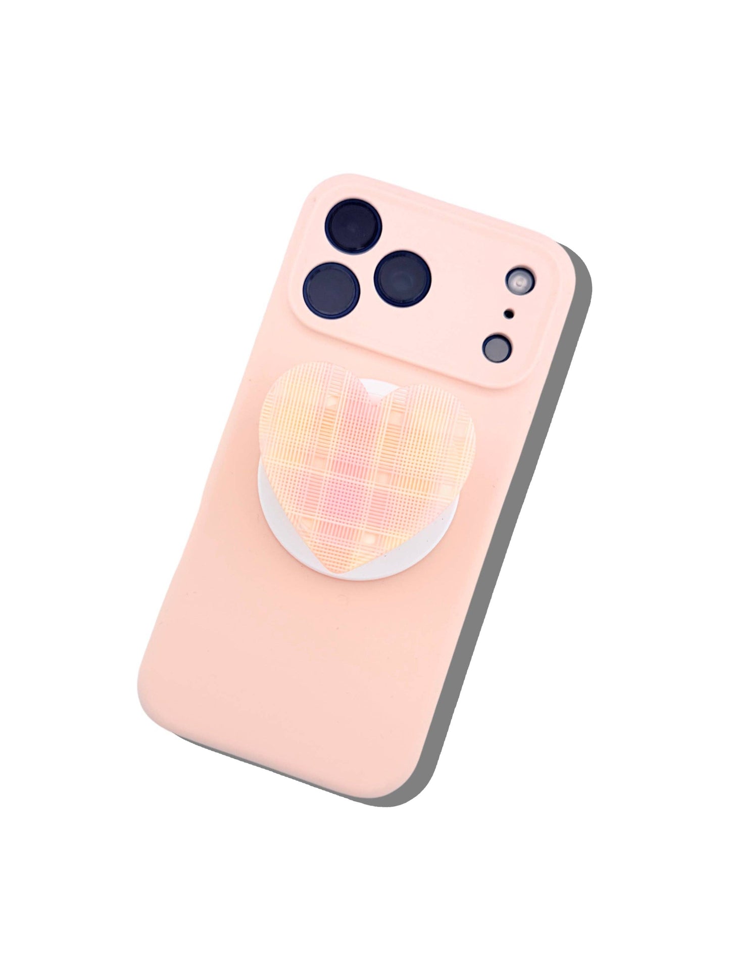 Porte-charme téléphone - Plaid Heart