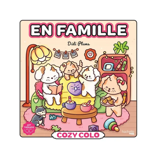 Hachette - Cozy Colo Didi Plums : En famille