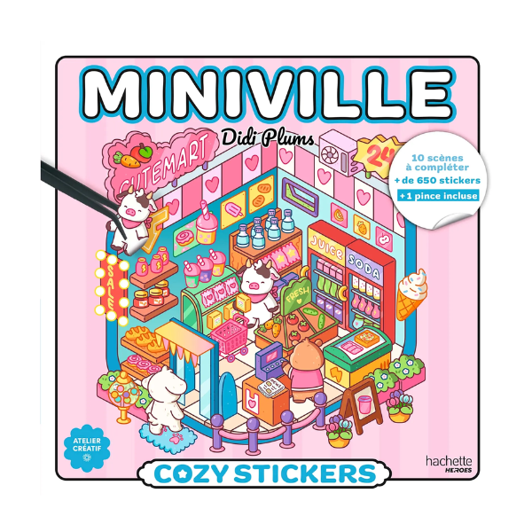 Cozy Stickers Didi Plums (avec pince) - Miniville