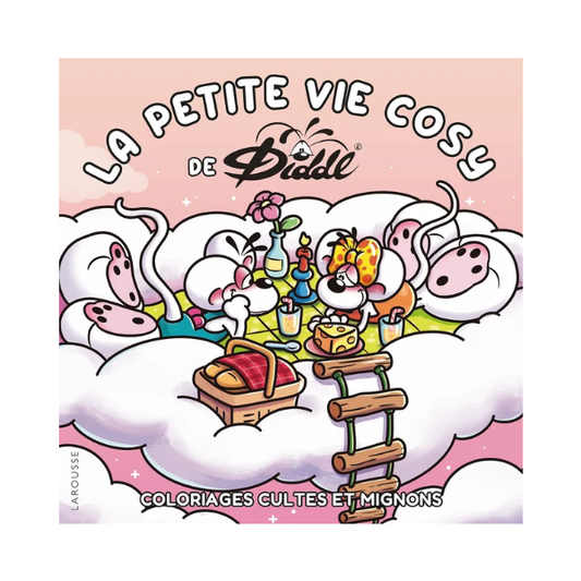 Cosy coloriage - La petite vie cosy de Diddl