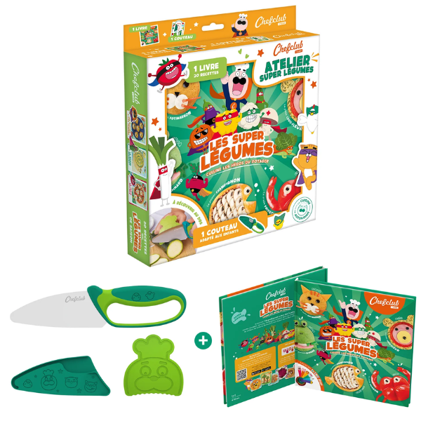 Chefclub - Coffret Les Super Légumes – Chefclub Kids