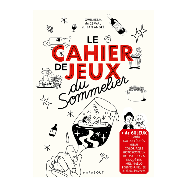 Marabout - Cahier de jeux sur le vin – Nouvelle édition
