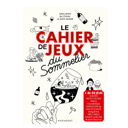 Marabout - Cahier de jeux sur le vin – Nouvelle édition