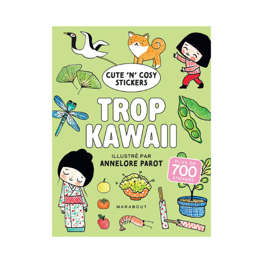 Cute 'n' cosy Stickers - Trop kawaï