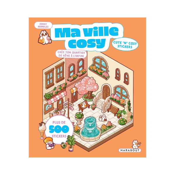 Stickers Ma ville cosy - Cute 'n' cosy stickers