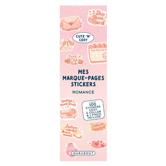 Marque-pages à personnaliser – Stickers Romance